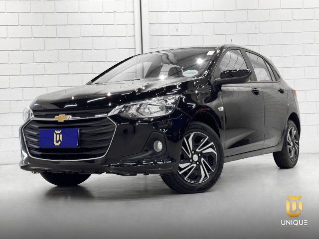 Chevrolet Onix 1.0 FLEX LT MANUAL 2024/2025 preto à venda na Unique Automóveis em Indaiatuba — foto 2