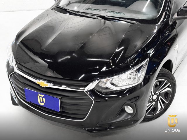 Chevrolet Onix 1.0 FLEX LT MANUAL 2024/2025 preto à venda na Unique Automóveis em Indaiatuba — foto 3
