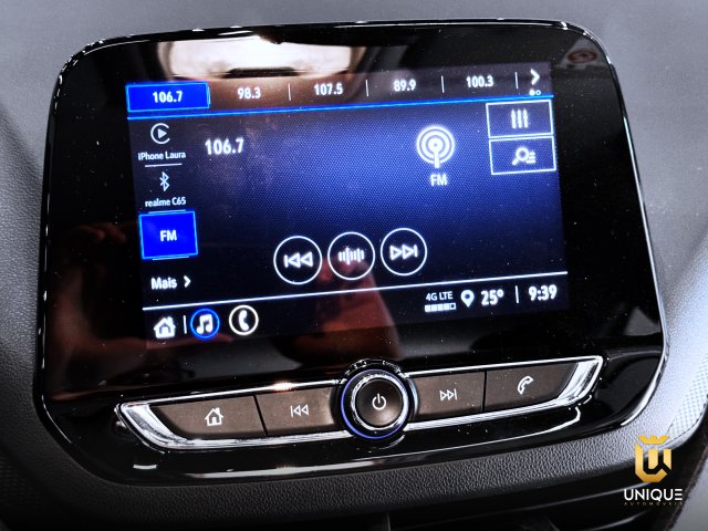 Chevrolet Onix 1.0 FLEX LT MANUAL 2024/2025 preto à venda na Unique Automóveis em Indaiatuba — foto 12
