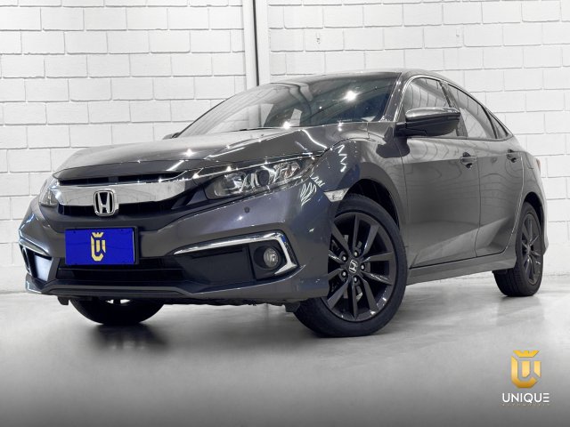 Honda City 2.0 EXL 16V FLEX 4P AUTOMÁTICO 2020 cinza à venda na Unique Automóveis em Indaiatuba — foto 2