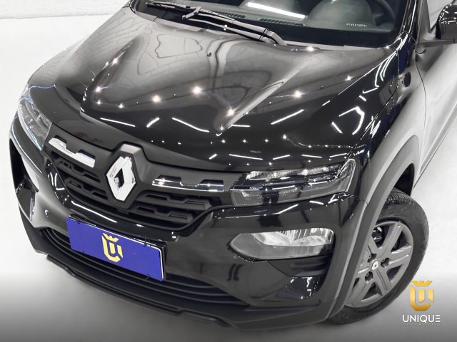 Renault Kwid 1.0 12V SCE FLEX INTENSE MANUAL 2025/2026 preto à venda na Unique Automóveis em Indaiatuba — foto 3
