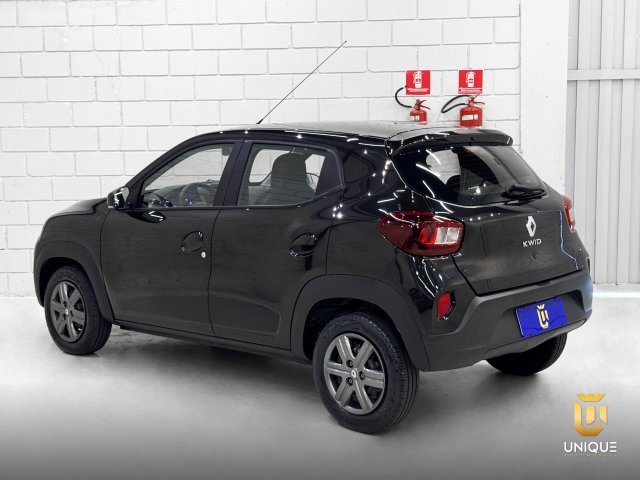 Renault Kwid 1.0 12V SCE FLEX INTENSE MANUAL 2025/2026 preto à venda na Unique Automóveis em Indaiatuba — foto 6