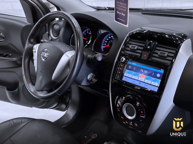 Nissan Versa 1.6 16V FLEXSTART SL 4P XTRONIC 2019 cinza à venda na Unique Automóveis em Indaiatuba — foto 15