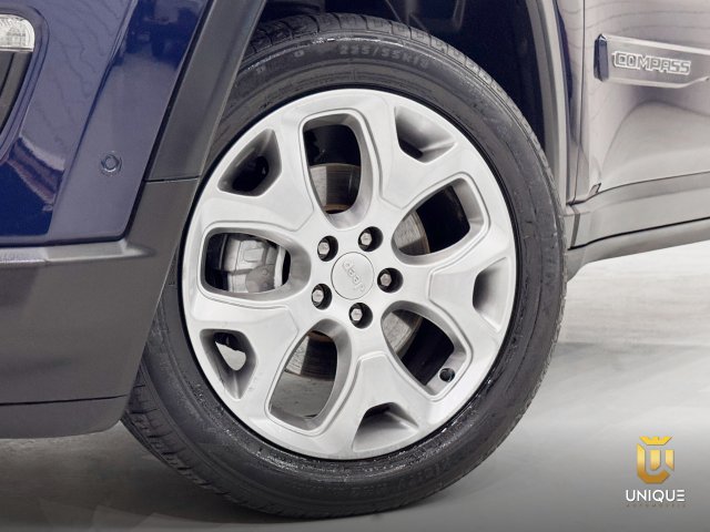Jeep Compass 2.0 16V FLEX LONGITUDE AUTOMÁTICO 2020/2021 azul à venda na Unique Automóveis em Indaiatuba — foto 7