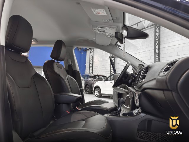 Jeep Compass 2.0 16V FLEX LONGITUDE AUTOMÁTICO 2020/2021 azul à venda na Unique Automóveis em Indaiatuba — foto 12