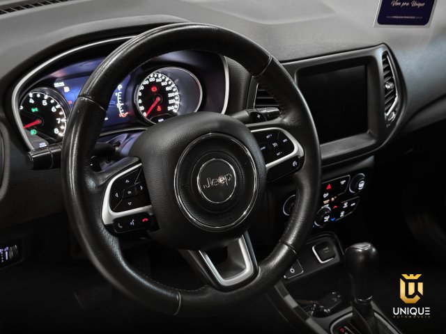 Jeep Compass 2.0 16V FLEX LONGITUDE AUTOMÁTICO 2020/2021 azul à venda na Unique Automóveis em Indaiatuba — foto 18