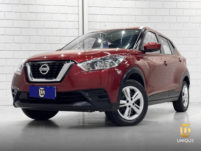 Nissan Kicks 1.6 16V FLEXSTART S DIRECT 4P XTRONIC 2019 vermelho à venda na Unique Automóveis em Indaiatuba — foto 2