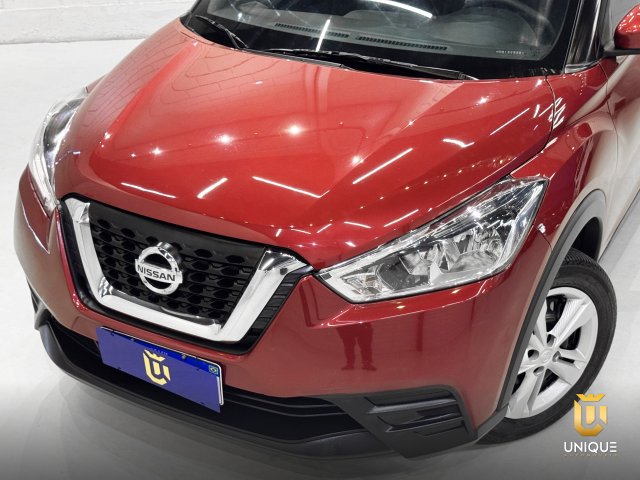 Nissan Kicks 1.6 16V FLEXSTART S DIRECT 4P XTRONIC 2019 vermelho à venda na Unique Automóveis em Indaiatuba — foto 3