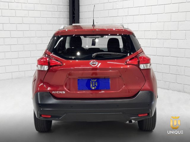 Nissan Kicks 1.6 16V FLEXSTART S DIRECT 4P XTRONIC 2019 vermelho à venda na Unique Automóveis em Indaiatuba — foto 5
