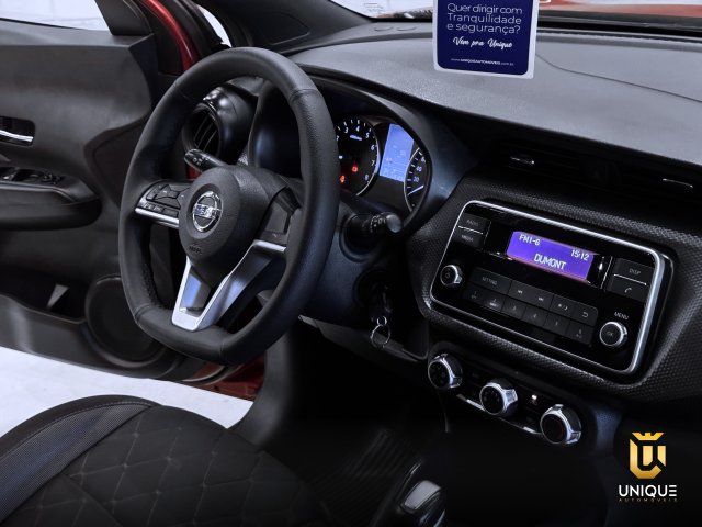 Nissan Kicks 1.6 16V FLEXSTART S DIRECT 4P XTRONIC 2019 vermelho à venda na Unique Automóveis em Indaiatuba — foto 18