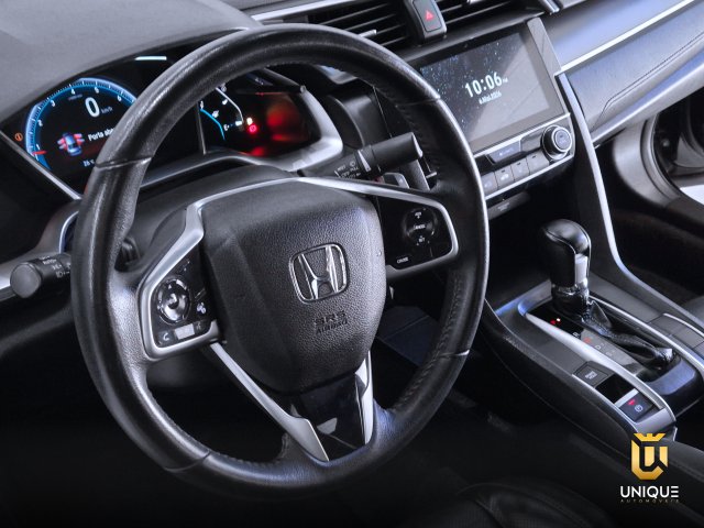 Honda Civic 2.0 16V FLEXONE EXL 4P CVT 2021 preto à venda na Unique Automóveis em Indaiatuba — foto 12