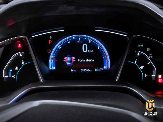 Honda Civic 2.0 16V FLEXONE EXL 4P CVT 2021 preto à venda na Unique Automóveis em Indaiatuba — foto 13