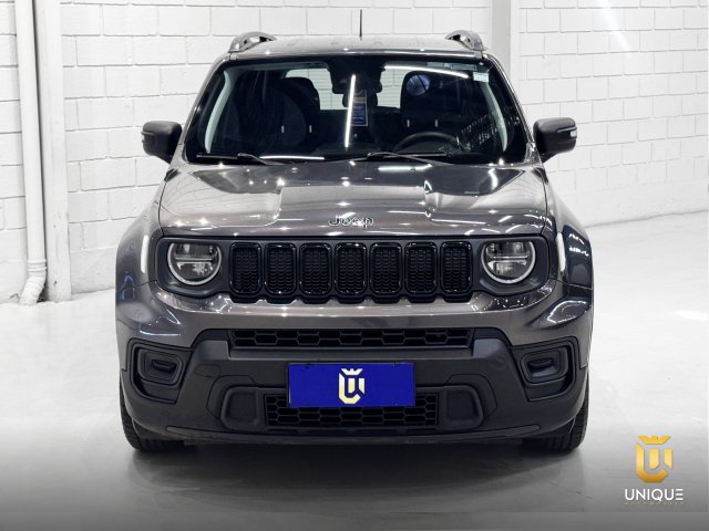 Jeep Renegade 1.3 T270 TURBO FLEX SPORT AT6 2022 cinza à venda na Unique Automóveis em Indaiatuba — foto 4