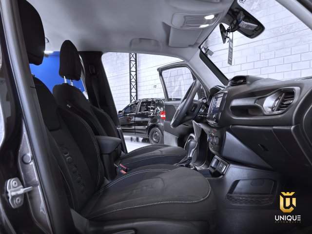 Jeep Renegade 1.3 T270 TURBO FLEX SPORT AT6 2022 cinza à venda na Unique Automóveis em Indaiatuba — foto 17