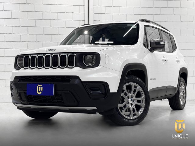 Jeep Renegade 1.3 T270 TURBO FLEX LONGITUDE AT6 2025/2026 branco à venda na Unique Automóveis em Indaiatuba — foto 2