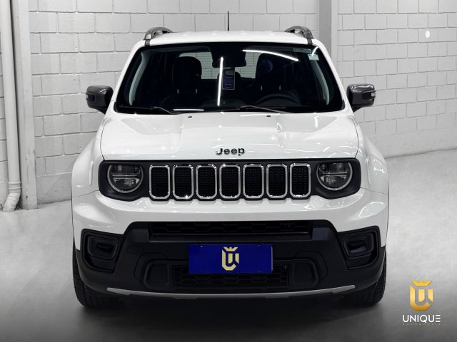 Jeep Renegade 1.3 T270 TURBO FLEX LONGITUDE AT6 2025/2026 branco à venda na Unique Automóveis em Indaiatuba — foto 4