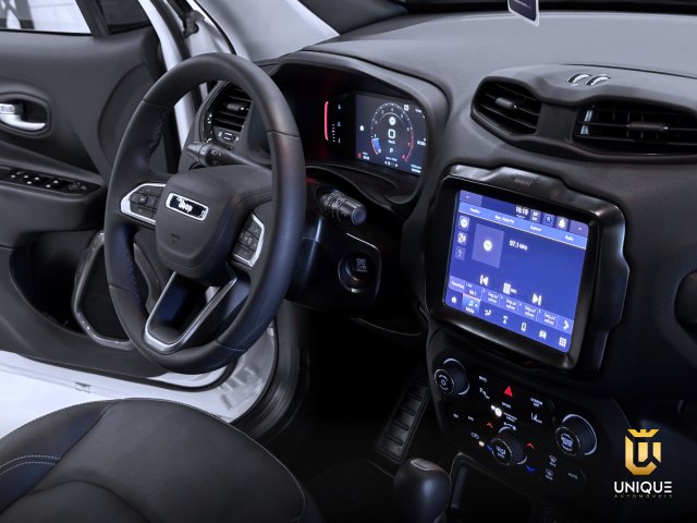 Jeep Renegade 1.3 T270 TURBO FLEX LONGITUDE AT6 2025/2026 branco à venda na Unique Automóveis em Indaiatuba — foto 18