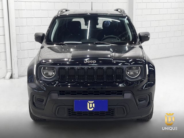 Jeep Renegade 1.3 T270 TURBO FLEX ALTITUDE AT6 2024/2025 preto à venda na Unique Automóveis em Indaiatuba — foto 4