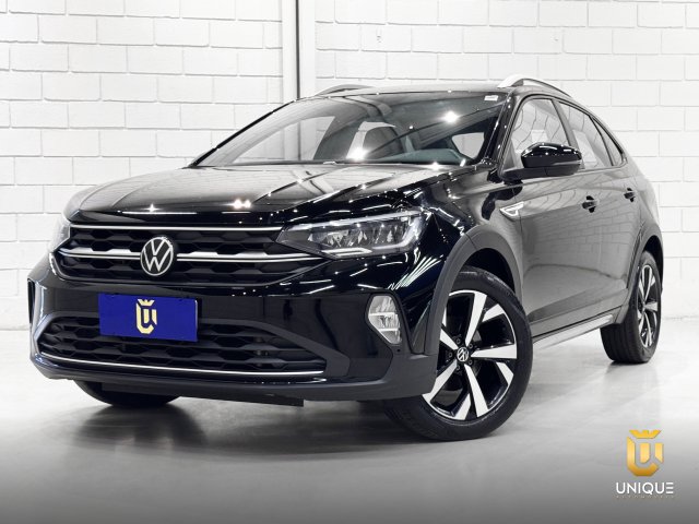 Volkswagen Nivus 1.0 200 TSI TOTAL FLEX HIGHLINE AUTOMÁTICO 2023 preto à venda na Unique Automóveis em Indaiatuba — foto 2