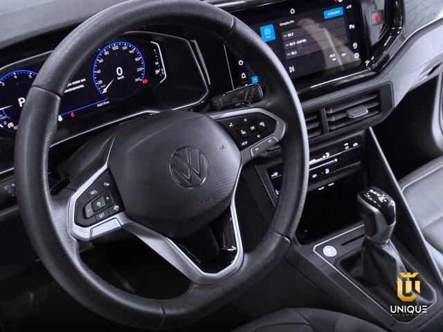 Volkswagen Nivus 1.0 200 TSI TOTAL FLEX HIGHLINE AUTOMÁTICO 2023 preto à venda na Unique Automóveis em Indaiatuba — foto 12