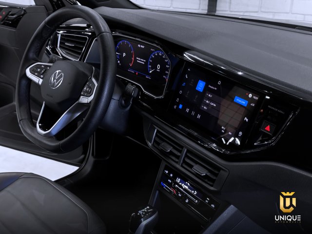 Volkswagen Nivus 1.0 200 TSI TOTAL FLEX HIGHLINE AUTOMÁTICO 2023 preto à venda na Unique Automóveis em Indaiatuba — foto 19