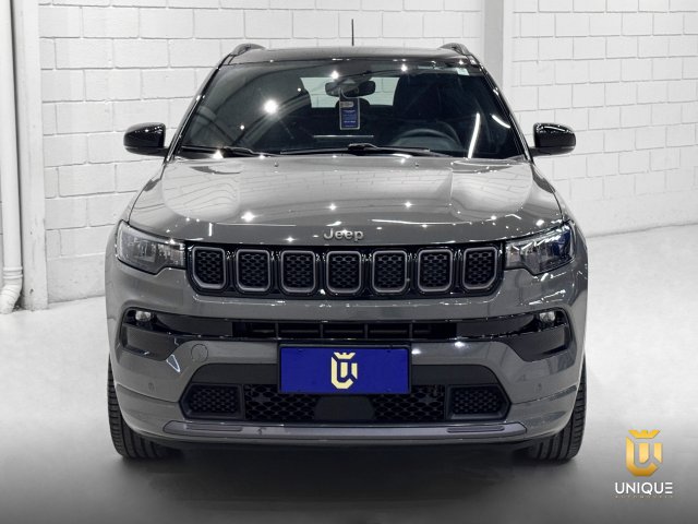 Jeep Compass 1.3 T270 TURBO FLEX S AT6 2022/2023 cinza à venda na Unique Automóveis em Indaiatuba — foto 4