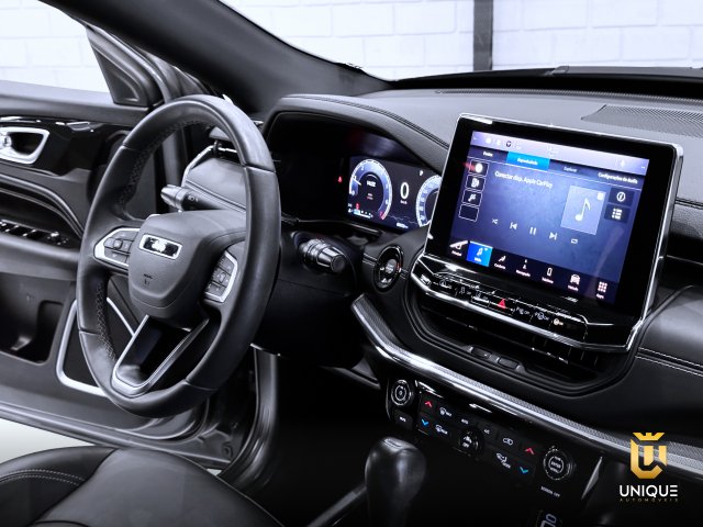 Jeep Compass 1.3 T270 TURBO FLEX S AT6 2022/2023 cinza à venda na Unique Automóveis em Indaiatuba — foto 10