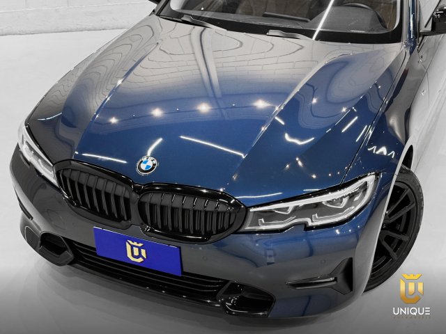 Bmw 320i 2.0 16V TURBO ACTIVE FLEX 4P AUTOMÁTICO 2022 azul à venda na Unique Automóveis em Indaiatuba — foto 3