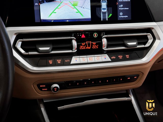 Bmw 320i 2.0 16V TURBO ACTIVE FLEX 4P AUTOMÁTICO 2022 azul à venda na Unique Automóveis em Indaiatuba — foto 12