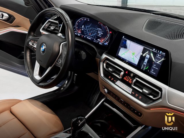 Bmw 320i 2.0 16V TURBO ACTIVE FLEX 4P AUTOMÁTICO 2022 azul à venda na Unique Automóveis em Indaiatuba — foto 16