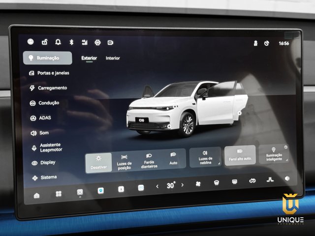 Leapmotor C10 28,4 KW REEV 2026 cinza à venda na Unique Automóveis em Indaiatuba — foto 10