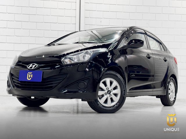 Hyundai Hb20s 1.6 COMFORT PLUS 16V FLEX 4P MANUAL 2014 preto à venda na Unique Automóveis em Indaiatuba — foto 2