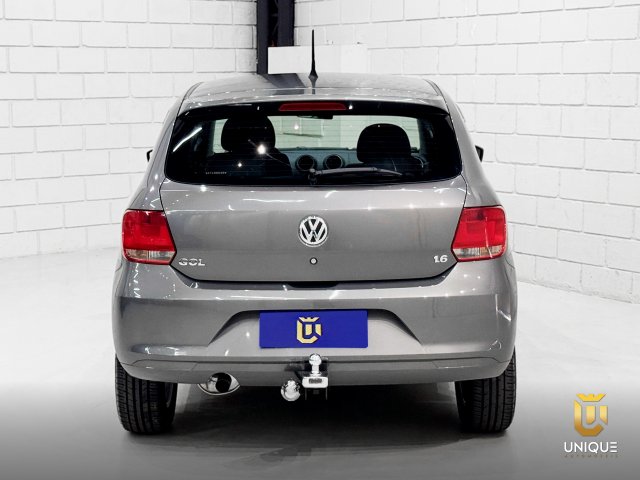 Volkswagen Gol 1.6 MI 8V FLEX 4P MANUAL 2013 cinza à venda na Unique Automóveis em Indaiatuba — foto 5