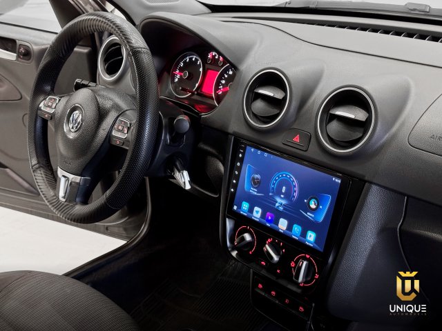 Volkswagen Gol 1.6 MI 8V FLEX 4P MANUAL 2013 cinza à venda na Unique Automóveis em Indaiatuba — foto 18