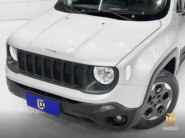 Jeep Renegade 1.8 16V FLEX 4P AUTOMATICO 2020 prata à venda na Unique Automóveis em Indaiatuba — foto 3