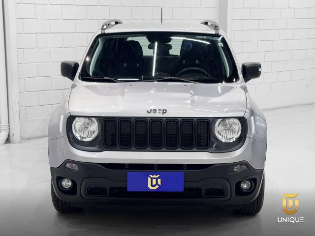 Jeep Renegade 1.8 16V FLEX 4P AUTOMATICO 2020 prata à venda na Unique Automóveis em Indaiatuba — foto 4