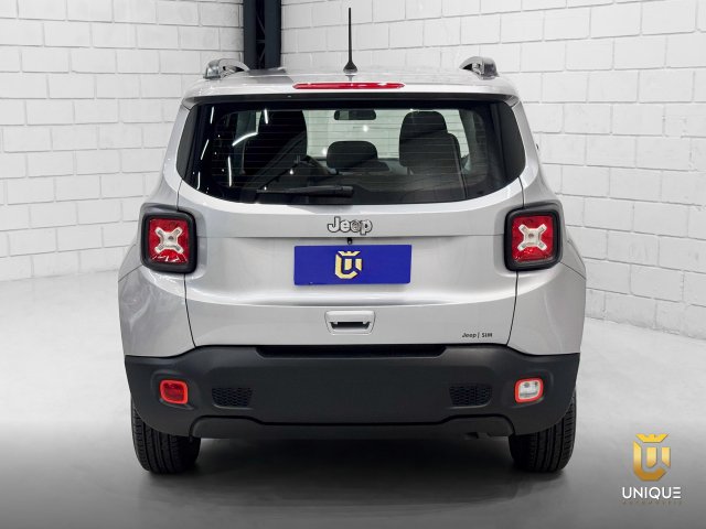 Jeep Renegade 1.8 16V FLEX 4P AUTOMATICO 2020 prata à venda na Unique Automóveis em Indaiatuba — foto 5
