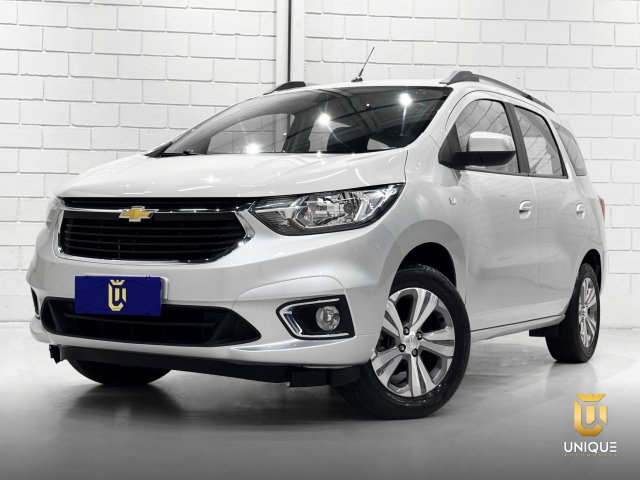 Chevrolet Spin 1.8 PREMIER 8V FLEX 4P AUTOMÁTICO 2022/2023 prata à venda na Unique Automóveis em Indaiatuba — foto 2