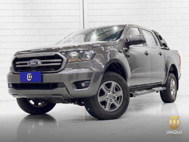 Ford Ranger 2.2 XLS 4X4 CD 16V DIESEL 4P AUTOMÁTICO 2019/2020 cinza à venda na Unique Automóveis em Indaiatuba — foto 2