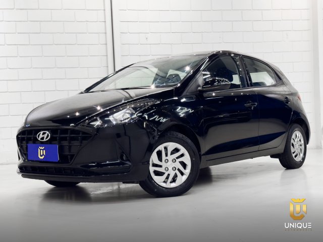 Hyundai Hb20 1.0 12V FLEX VISION MANUAL 2022 preto à venda na Unique Automóveis em Indaiatuba — foto 2