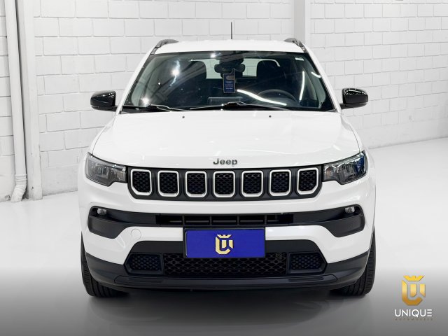 Jeep Compass 1.3 T270 TURBO FLEX SPORT AT6 2024 branco à venda na Unique Automóveis em Indaiatuba — foto 4