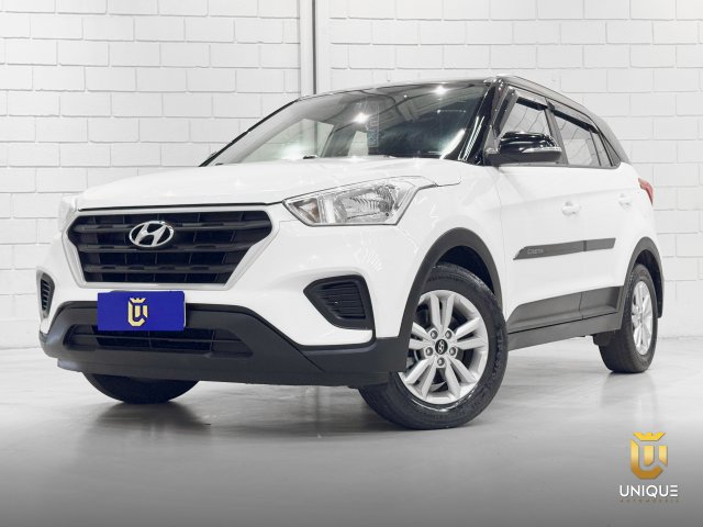 Hyundai Creta 1.6 16V FLEX SMART AUTOMÁTICO 2019 branco à venda na Unique Automóveis em Indaiatuba — foto 2