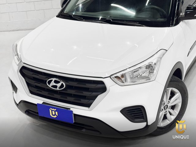 Hyundai Creta 1.6 16V FLEX SMART AUTOMÁTICO 2019 branco à venda na Unique Automóveis em Indaiatuba — foto 3