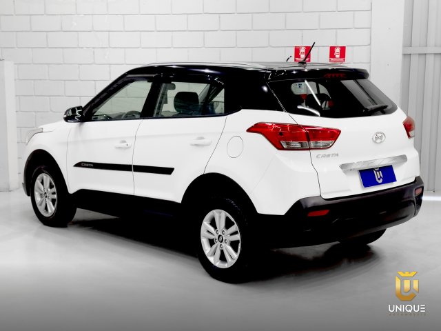 Hyundai Creta 1.6 16V FLEX SMART AUTOMÁTICO 2019 branco à venda na Unique Automóveis em Indaiatuba — foto 6