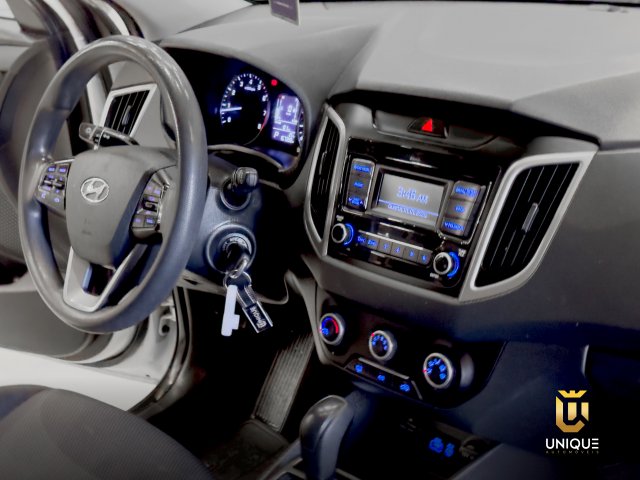 Hyundai Creta 1.6 16V FLEX SMART AUTOMÁTICO 2019 branco à venda na Unique Automóveis em Indaiatuba — foto 18