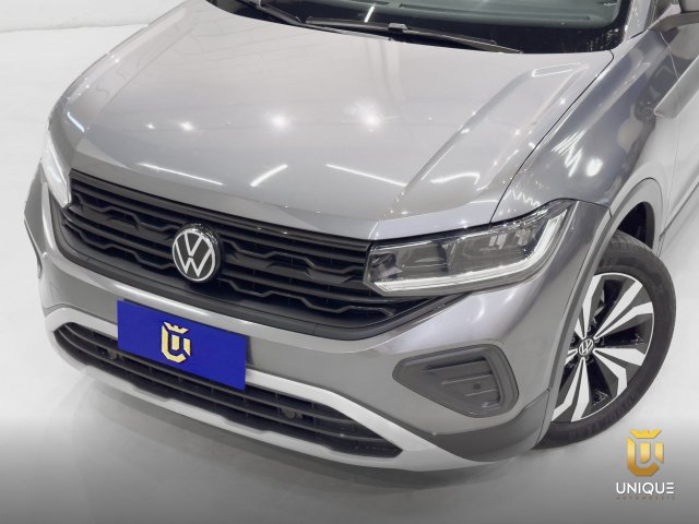 Volkswagen T-cross 1.0 200 TSI TOTAL FLEX AUTOMÁTICO 2024/2025 cinza à venda na Unique Automóveis em Indaiatuba — foto 3