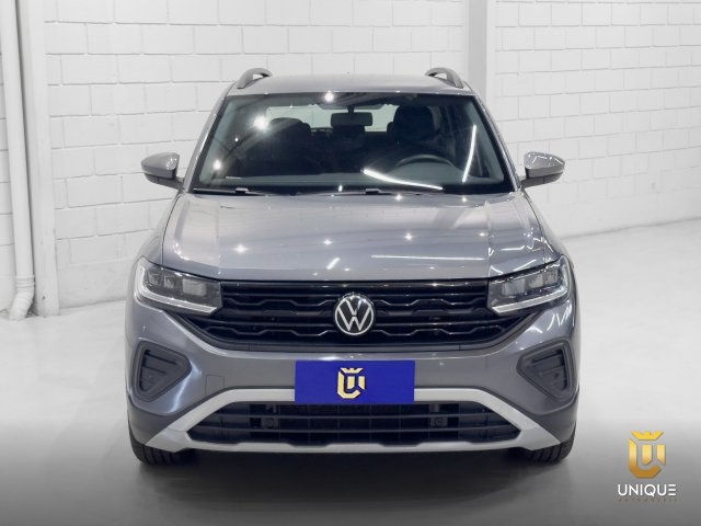 Volkswagen T-cross 1.0 200 TSI TOTAL FLEX AUTOMÁTICO 2024/2025 cinza à venda na Unique Automóveis em Indaiatuba — foto 4