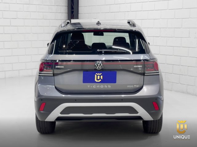 Volkswagen T-cross 1.0 200 TSI TOTAL FLEX AUTOMÁTICO 2024/2025 cinza à venda na Unique Automóveis em Indaiatuba — foto 5