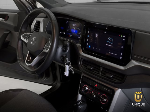 Volkswagen T-cross 1.0 200 TSI TOTAL FLEX AUTOMÁTICO 2024/2025 cinza à venda na Unique Automóveis em Indaiatuba — foto 19