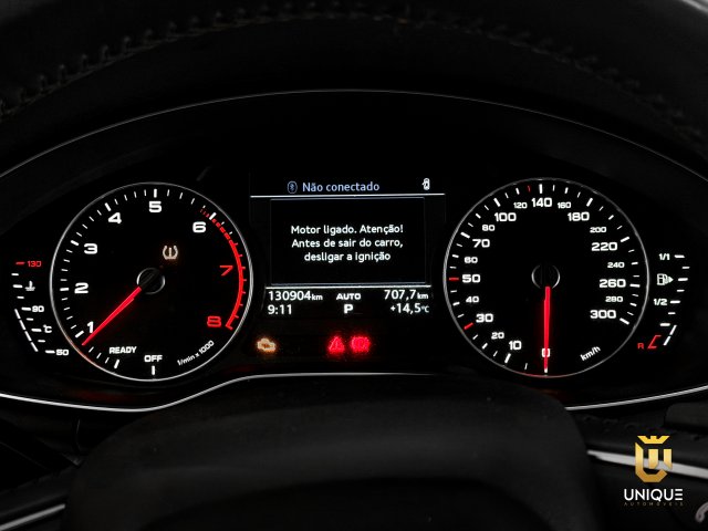 Audi A4 2.0 TFSI AMBIENTE GASOLINA 4P S TRONIC 2017/2018 preto à venda na Unique Automóveis em Indaiatuba — foto 13